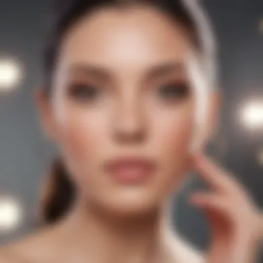An array of skincare products categorized by skin type