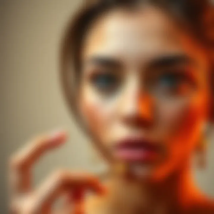 Color palette for contouring products