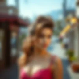 Demet Özdemir showcasing her stunning hairstyle