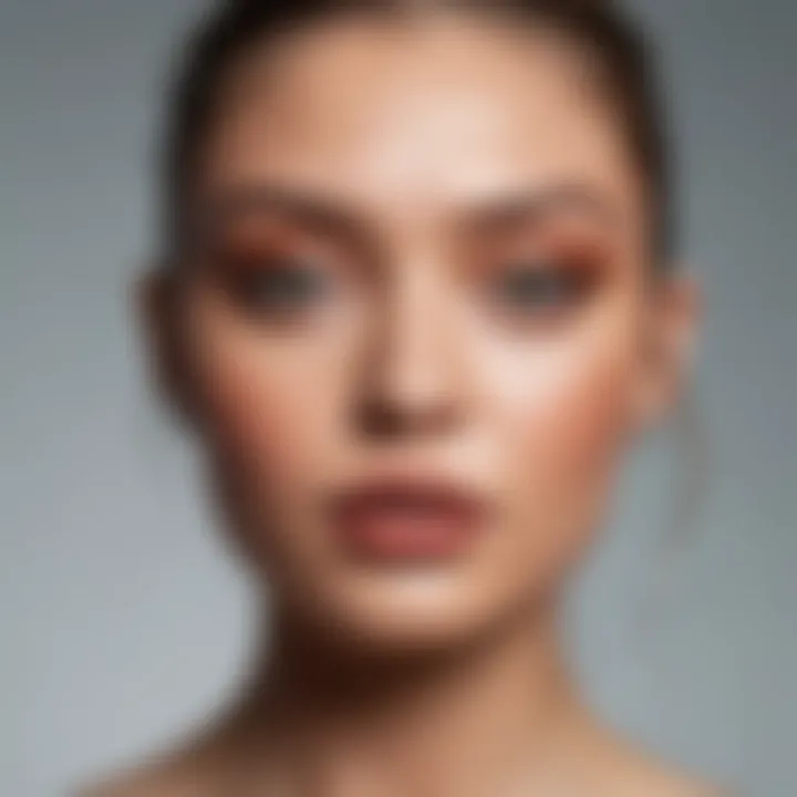 Gigi Hadid's beauty look featuring her signature makeup style