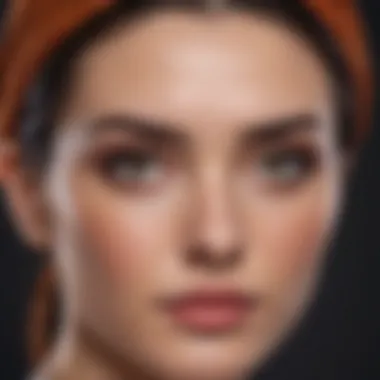 Historical Significance of Square Eyebrows Artistic depiction of the historical significance of square eyebrows