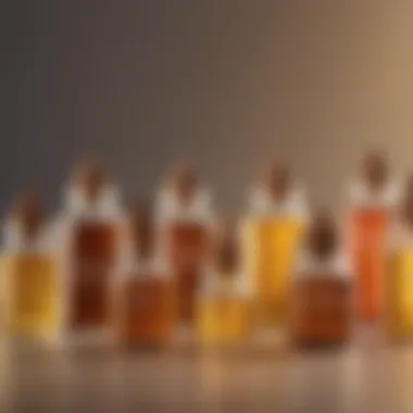 The Power of Natural Oils for Hair Strengthening Natural oils in small jars representing hair treatment options