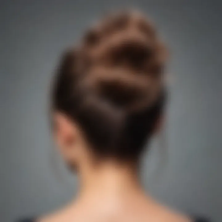 Casual messy bun hairstyle for everyday elegance