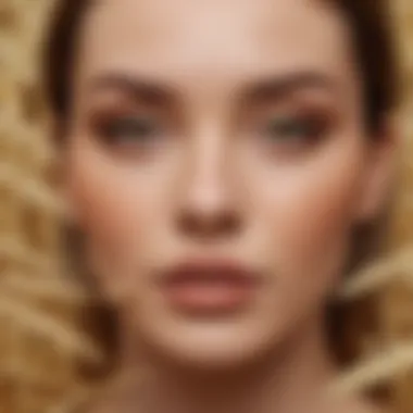 Exploring Wheat Color in Makeup Elegant wheat color makeup palette showcasing various shades
